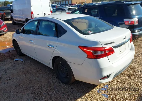 2016 Nissan Sentra Fe+ S/S/Sl/Sr/Sv z USA, uszkodzony, nr VIN 3N1AB7AP7GY305467